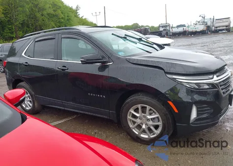 2022 Chevrolet Equinox Awd Lt из США, поврежденный, VIN 3GNAXUEV9NL110154